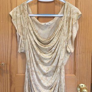 Banana Republic Silk Ruched Blouse